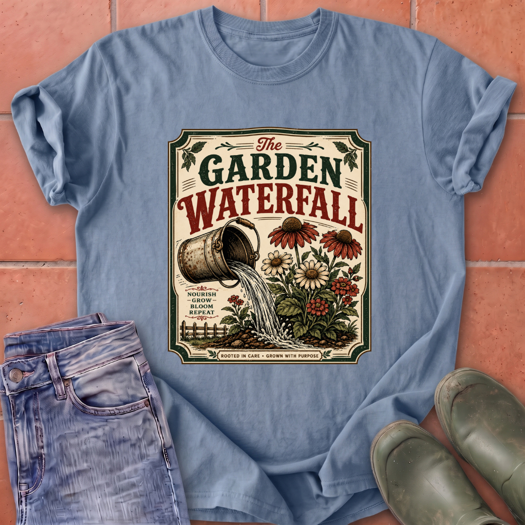 The Garden Waterfall T-Shirt