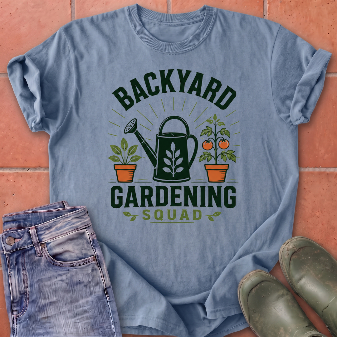 Backyard Gardening Squad T-Shirt