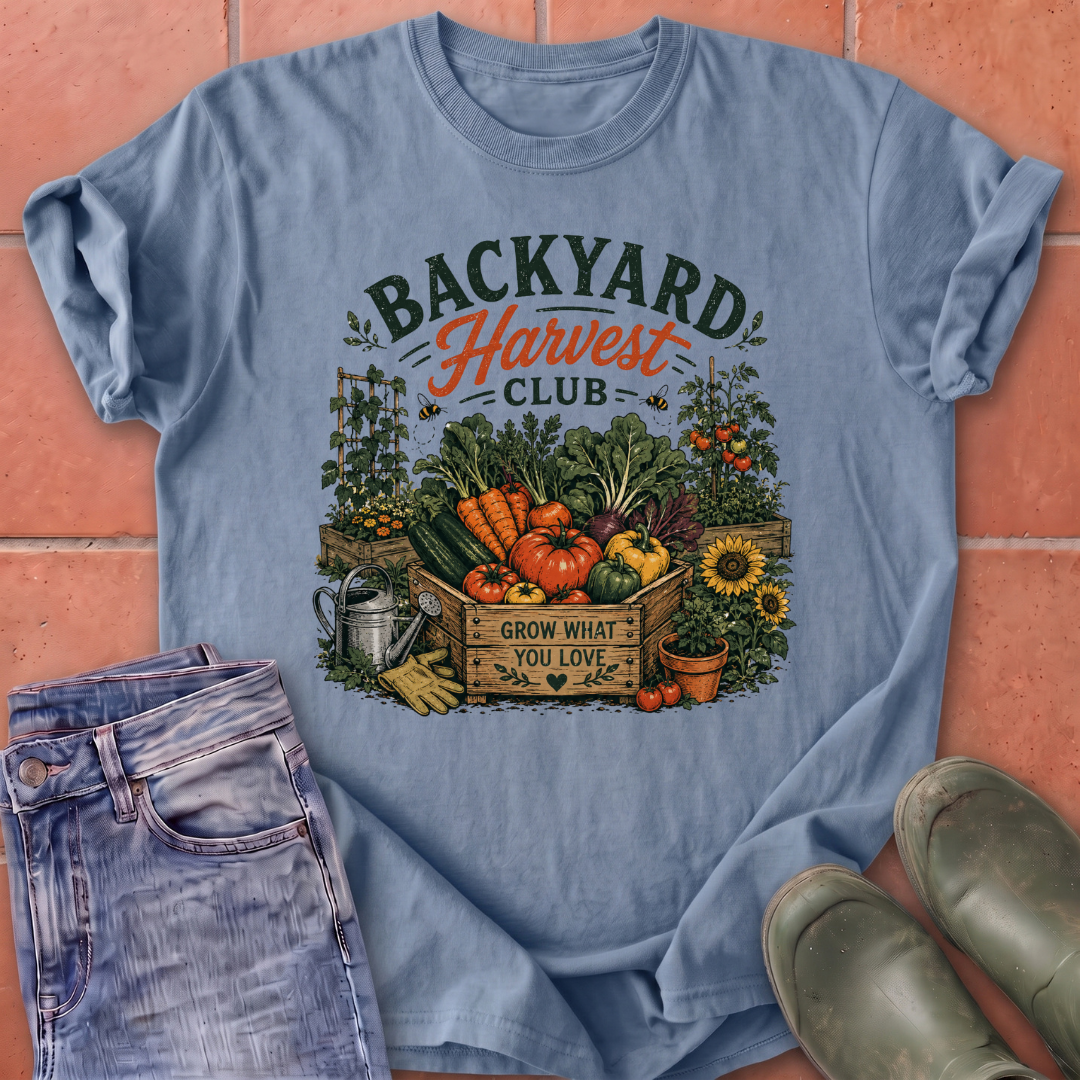 Backyard Harvest Club T-Shirt
