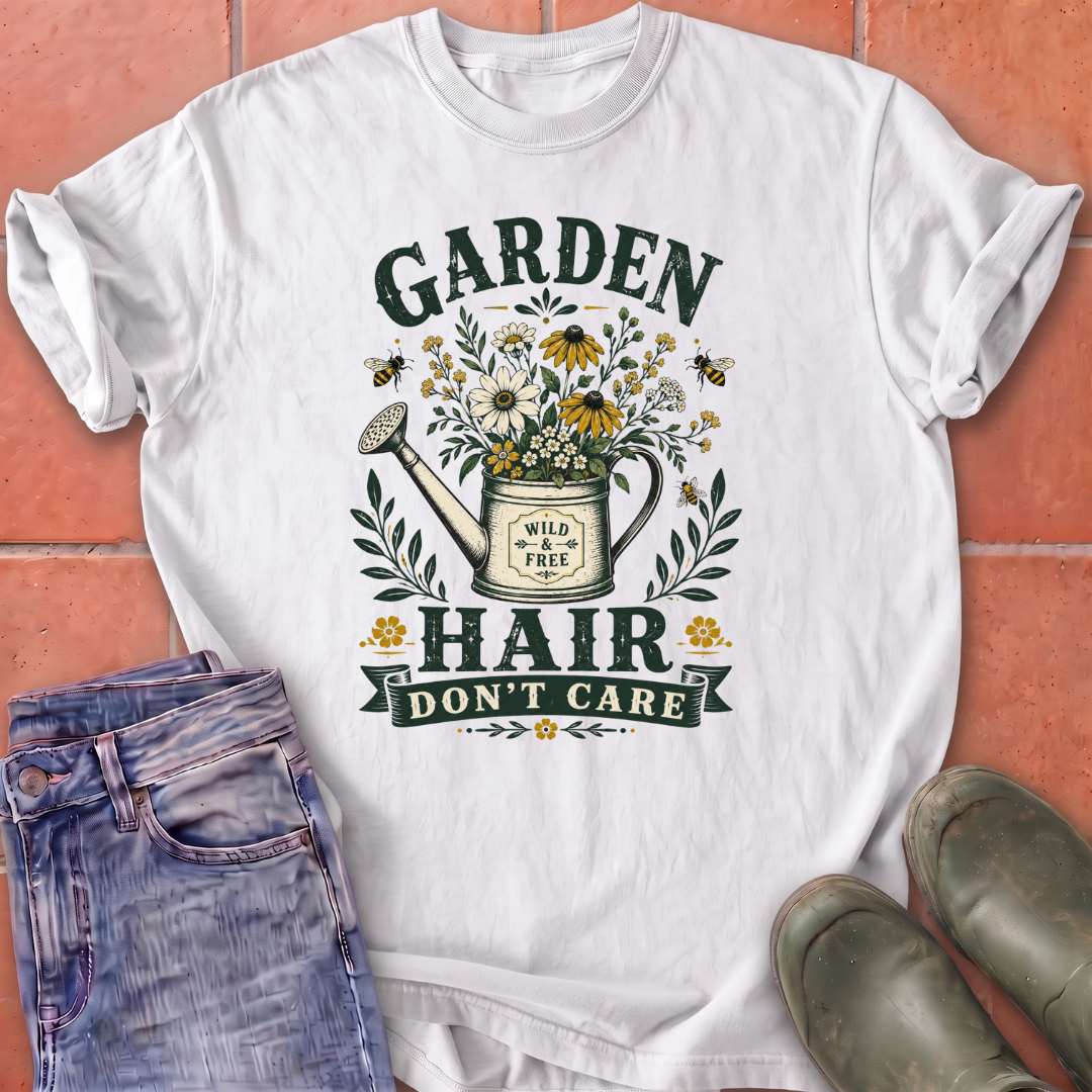Garden Hair Don't Care T-Shirt