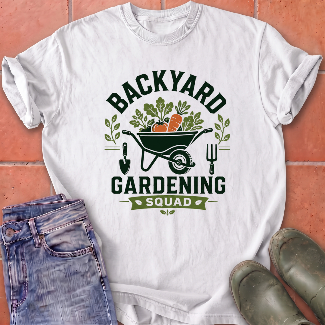 Backyard Gardening Squad T-Shirt