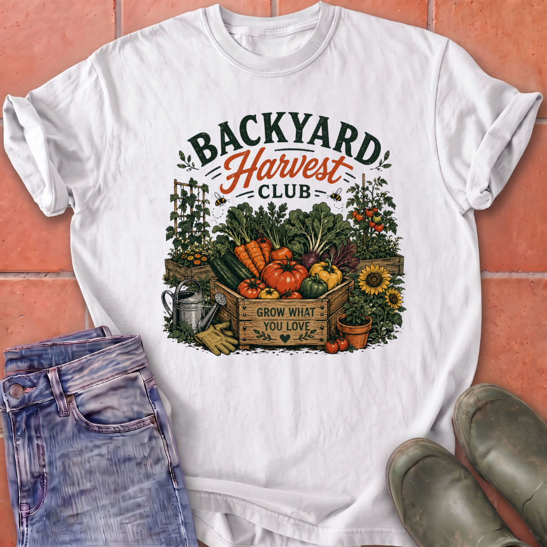 Backyard Harvest Club T-Shirt