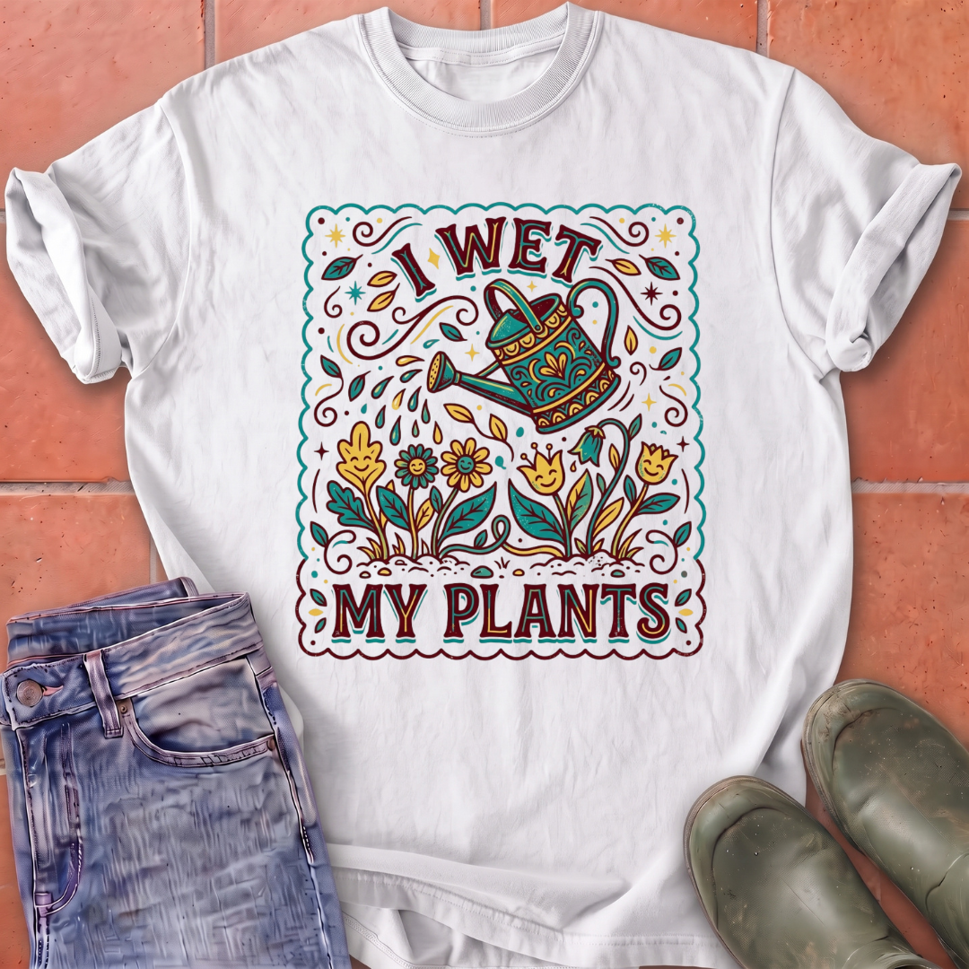 I Wet My Plants T-Shirt