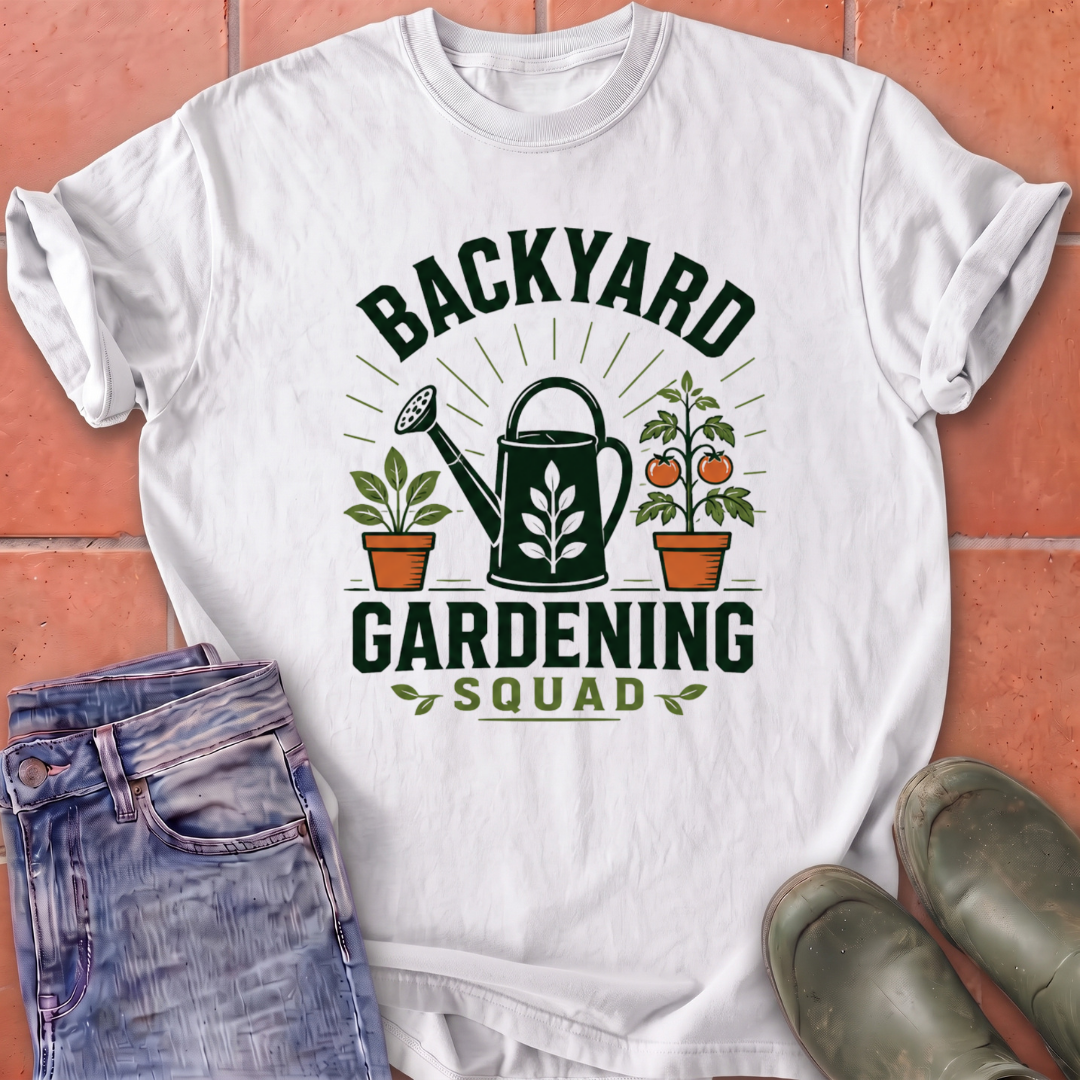 Backyard Gardening Squad T-Shirt